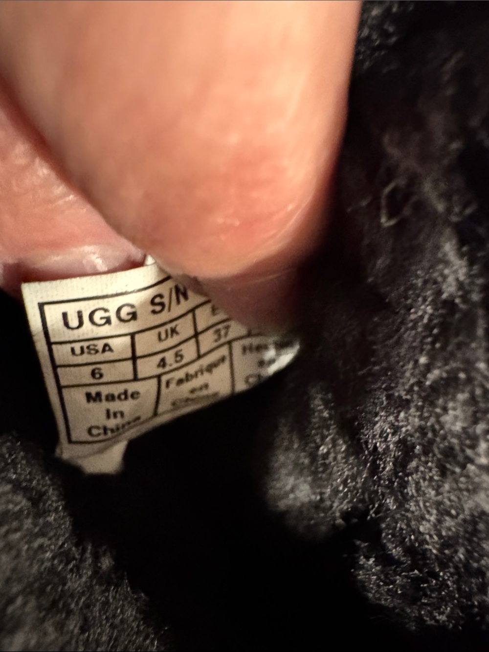 UGG Fairmont Black Shearling Buckle Short Boots size 6 - Picture 10 of 11